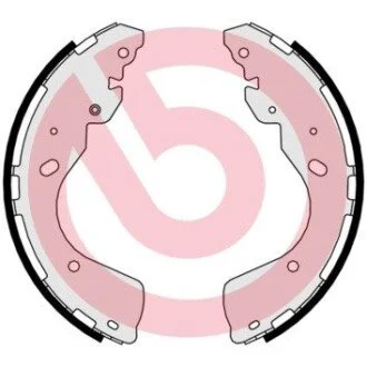 Тормозные колодки барабанные BREMBO S56 547