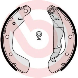 Комплект тормозных колодок BREMBO S59 514