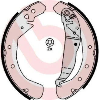 Колодки дискового гальма BREMBO S59525
