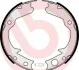 Тормозные колодки барабанные Brembo S78508