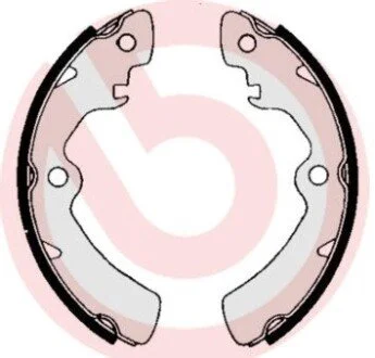 Гальмівні колодки (набір) BREMBO S79503 (фото 1)