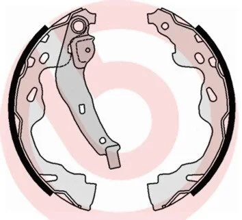 Гальмівні колодки барабанні BREMBO S83509