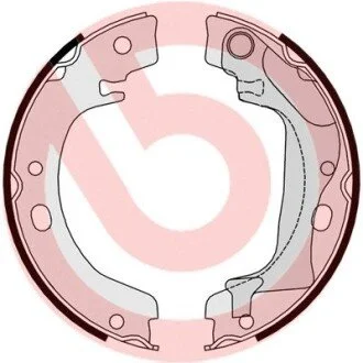 Комплект тормозных колодок, стояночная тормозная система BREMBO S83560
