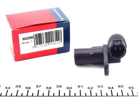 Датчик количества оборотов MITSUBISHI/NISSAN/OPEL/RENAULT/SUZUKI/VOLVO &quot;1,9-2,5D &quot;04&gt;&gt; BREMI 60298 (фото 1)