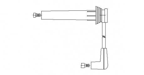 Провод зажигания BREMI 6A8014