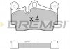 Гальмівні колодки зад. Audi Q7/Touareg/Cayenne (Brembo) (112,2x73,2x16,2) BP3097