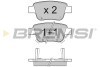 Гальмівні колодки зад. Toyota Avensis 00-08 (Bosch) BREMSI BP3112 (фото 1)