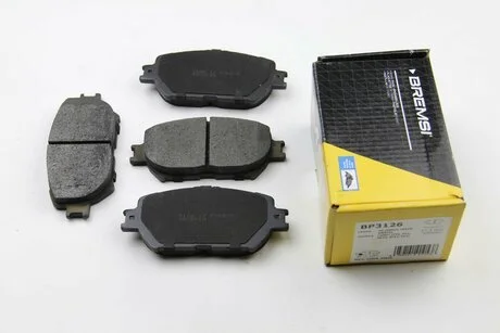 Гальмівні колодки перед. Toyota Camry 96-06 (akebono) BREMSI BP3126 (фото 1)