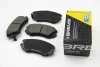 Гальмівні колодки перед. Hyundai Tucson 04-10/Kia Sportage 04-(mando) з датчиком BREMSI BP3146
