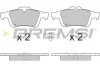Гальмівні колодки зад. Connect/Focus II//Citroen C5/Saab 9-3 01- (ATE) BREMSI BP3217 (фото 1)