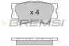 Тормозные колодки зад. Toyota RAV4 06- (akebono) BREMSI BP3252