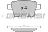 Тормозные колодки зад. Ford Mondeo 00-07 (bosch) BREMSI BP3266 (фото 1)