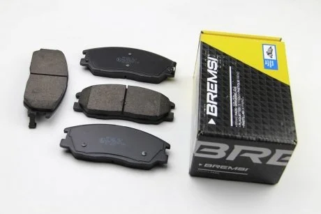 Тормозные колодки перед. Kia Sorento 02- (mando) BREMSI BP3268