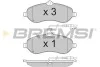 Тормозные колодки перед. Scudo/Expert 07- BP3283