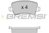 Гальмівні колодки зад. Ford Galaxy/S-Max 06-15 (TRW) BREMSI BP3298 (фото 1)