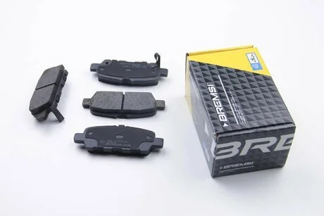 Тормозные колодки зад. Juke/Leaf/X-Trail/Grand Vitara II 05- (39x105,5x14,2) BREMSI BP3395