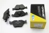Тормозные колодки перед. BMW 1 (E81/E87) 06-12 (ATE) BREMSI BP3479