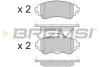 Гальмівні колодки перед. Citroen C4 II 09- (TRW)