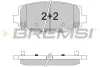 Гальмівні колодки зад. Fiat Freemont 11-/Dodge Caravan 08- (130.1x55.2x17.1) BP3544