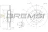 Тормозной диск перед. Logan/Sandero 04- (259x12) BREMSI CD7502S (фото 1)