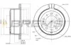 Гальмівний диск зад. Land Cruiser 100 4.7 i/4.2 TD (329x18) CD7597V