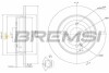 Тормозной диск зад. Accent IV/i20/RIO III/IV 10- (262x10) BREMSI CD8090S (фото 1)