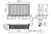 Фільтр повітряний Nissan Cube/Juke/Micra/Note/NV200/Renault Clio/Modus 1.2-2.0 03- BREMSI FA0528 (фото 1)