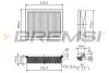 Фільтр повітряний Fiat Multipla 1.6/1.9JTD 99-10 BREMSI FA0571 (фото 1)