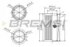 Фільтр повітряний Fiat Bravo 1.4-2.0D 07-14 BREMSI FA0584 (фото 1)