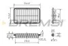 Фільтр повітряний Nissan Pixo/Suzuki Alto 1.0 09- BREMSI FA0596 (фото 1)