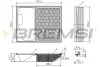 Фільтр повітряний Iveco Daily 2.3JTD 06- BREMSI FA0641 (фото 1)