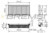 Фільтр повітряний Suzuki Swift 1.3 DDiS 05- BREMSI FA1030 (фото 1)