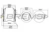 Фильтр воздушный BMW 1.6 i 04-11 BREMSI FA1061 (фото 1)