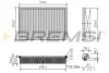 Фільтр повітряний VW Sharan 95-10 BREMSI FA1598 (фото 1)