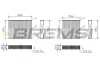Фільтр салону Citroen C3 09-/C4 Cactus/Peugeot 2008 13-/207 06-15/208 12- (к-кт 2шт.) (вугільний) BREMSI FC0070 (фото 1)