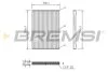 Фільтр салону Nissan Qashqai/X-Trail 07-14 (вугільний) BREMSI FC0076C (фото 1)