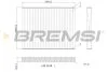 Фільтр салону Ford Fiesta 1.0-1.6TDCI 08- (вугільний/антибактеріальний) BREMSI FC0081A (фото 1)