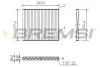 Фільтр салону Fiat Panda 1.1-1.4 JTD 95-/Ford Ka 1.2/1.3 TDCi 08-16 (вугільний) BREMSI FC0162C (фото 1)