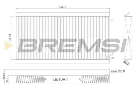 Автозапчасть BREMSI FC0164C