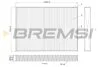 Фільтр салону Audi A4/ A5/ Q5/ Q7 2.0-3.0 TDI 15- BREMSI FC0410 (фото 1)