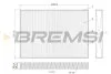 Фільтр салону Audi A4/ A5/ Q5/ Q7 2.0-3.0 TDI 15- (вугільний) BREMSI FC0410C (фото 1)