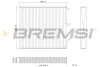 Фільтр салону VW Polo 1.0TSI/2.0GTI/Seat Ibiza 1.0TSI/1.6TDI 17- (вугільний) BREMSI FC0416C (фото 1)