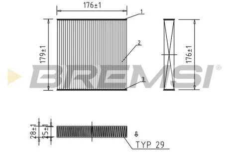 Автозапчасть BREMSI FC0420
