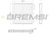 Фільтр салону Smart Fortwo 07-14 (вугільний) BREMSI FC0437C (фото 1)