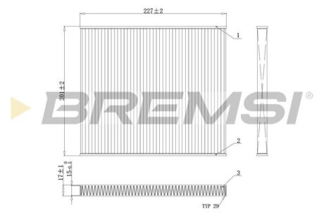 Автозапчасть BREMSI FC0447A