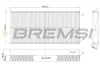 Фільтр салону Ford Focus/Tourneo Connect/Transit Connect 02-13 (вугільний) BREMSI FC0480C (фото 1)