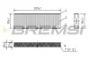 Фільтр салону Audi A6 2.0/2.7TDI 04- (вугільний) (к-кт 2 шт.) BREMSI FC0852 (фото 1)