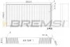 Фільтр салону BMW 2 (F44/F45/F46) 14-16/X1 (F48) 15-16/i3 (I01)/Mini Mini 13-16 (к-кт 2шт) (вугільний) BREMSI FC0914C (фото 1)