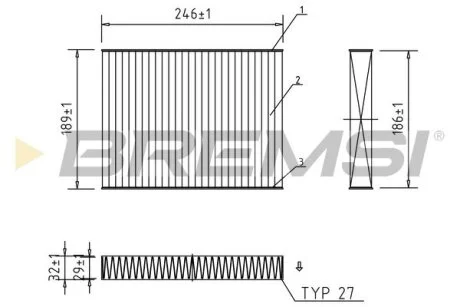 Автозапчасть BREMSI FC0923A