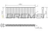 Фільтр салону Opel Vectra B 1.6/1.8i 16V (вугільний) BREMSI FC1545C (фото 1)
